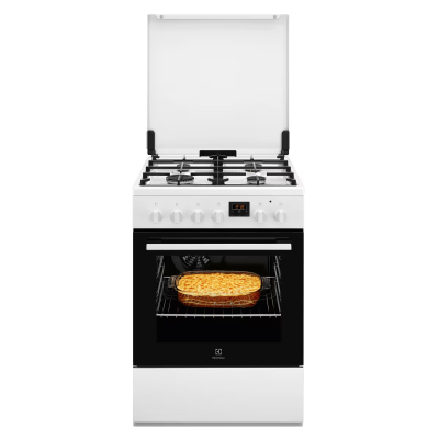 LKK660225W Electrolux Gaasipliit el ahjuga