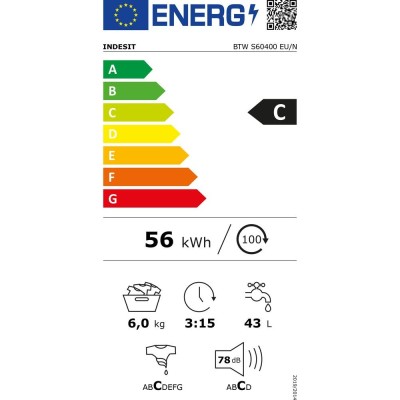 Pesumasin BTW S60400 EU/N Indesit