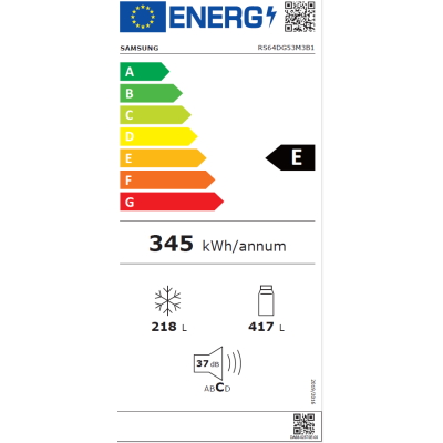 SBS Samsung RS64DG53M3B1EO