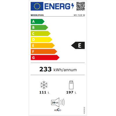 Külmkapp Whirlpool W5 722E W
