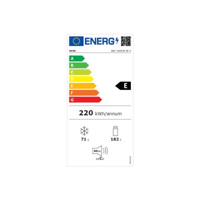 Külmkapp Berk BRC-18551E NF X