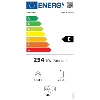 Külmkapp Samsung RB34C670EWW/ EF