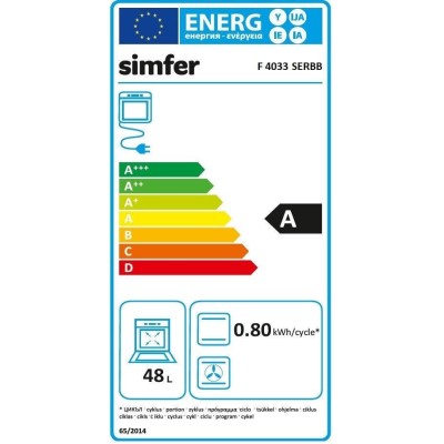 Elektripliit Simfer F4033SERBB