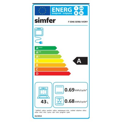 Elektripliit Simfer F5046SERBJ